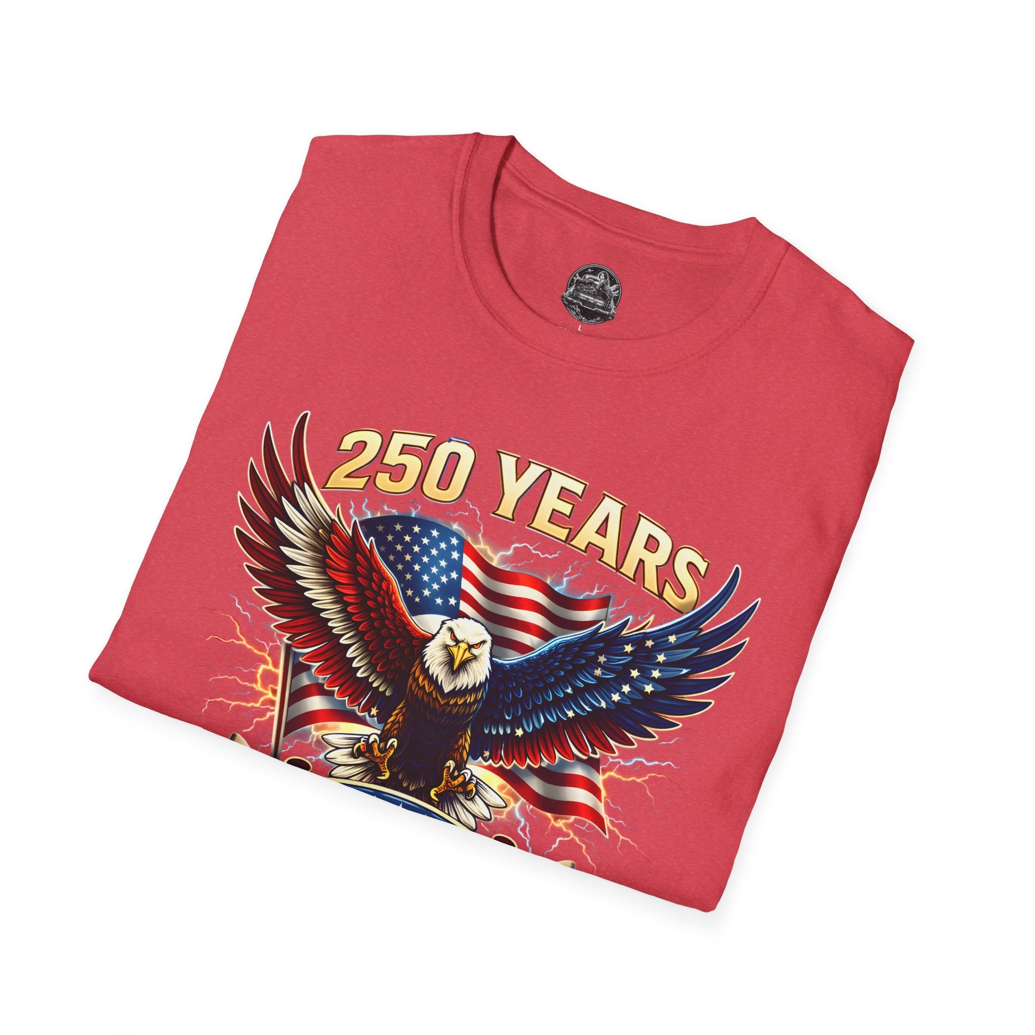 250 Years American Eagle T-Shirt — 1776–2026 Patriotic Anniversary Tee