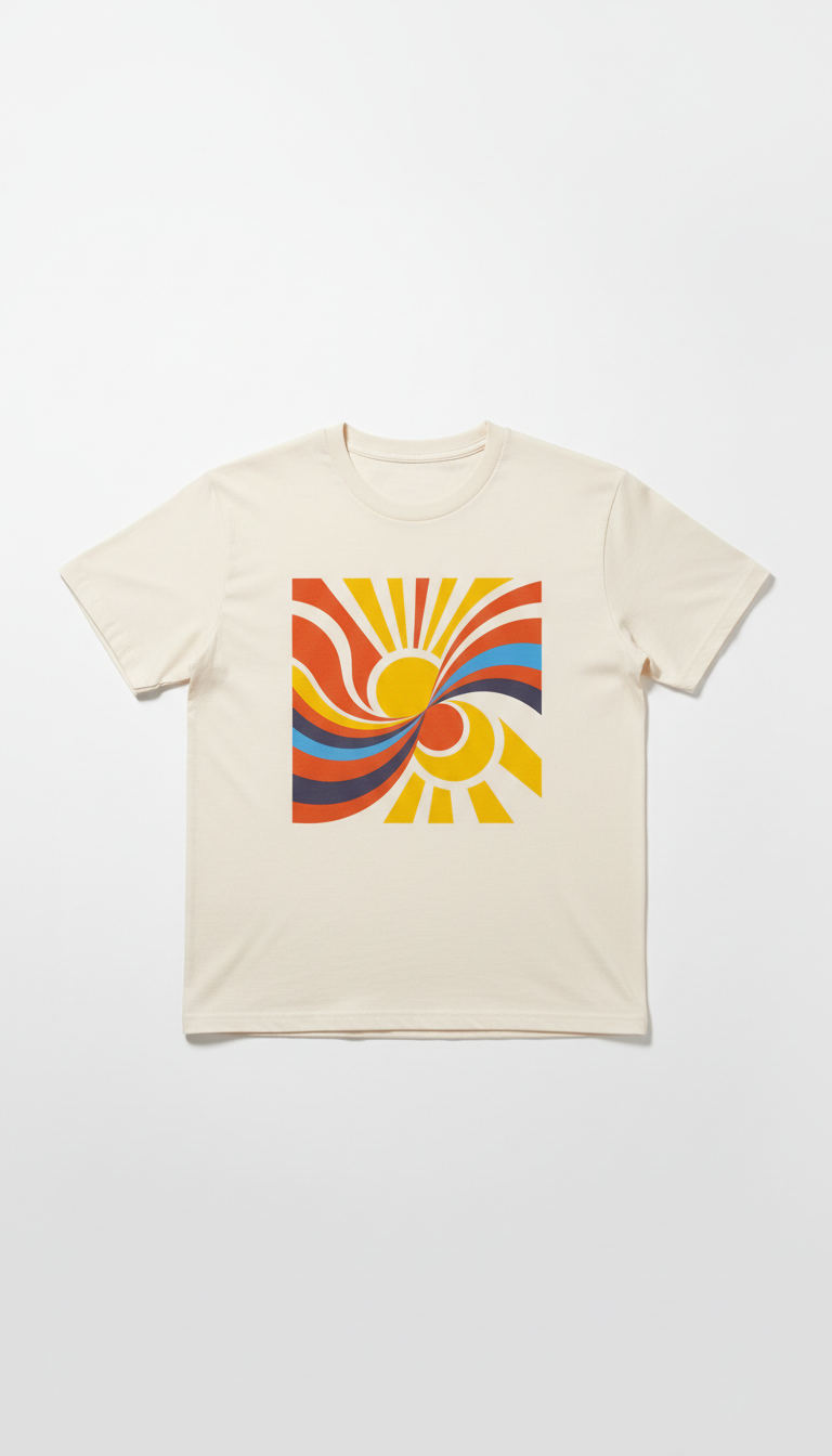 Rainbow Ringer Cotton Tee